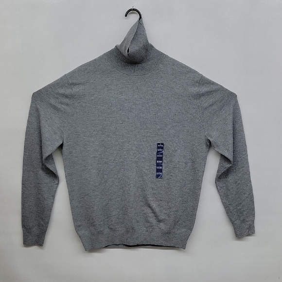 Stafford Other - Stafford Turtleneck Long Sleeve Men's Gray Sweater